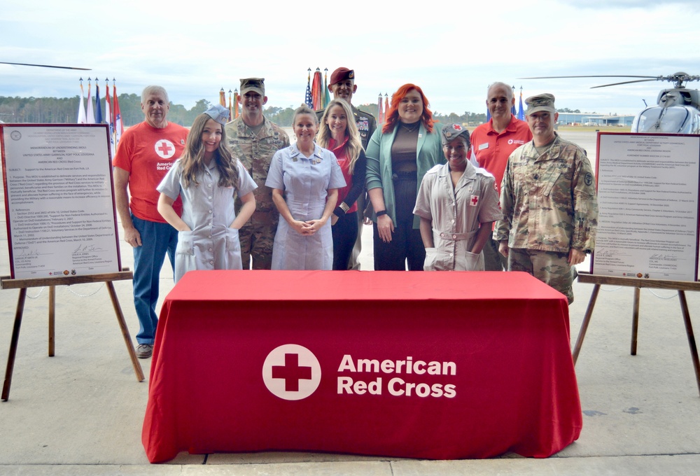 BJACH, Fort Polk, American Red Cross renew partnerships