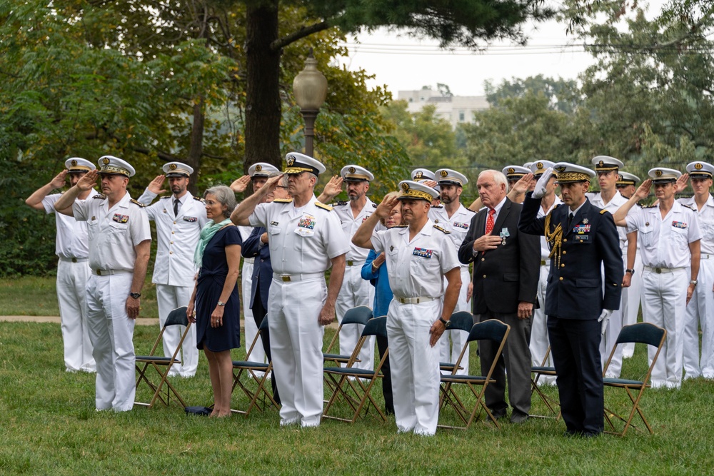 USNA 240th Battle of the Chesapeake Ceremony
