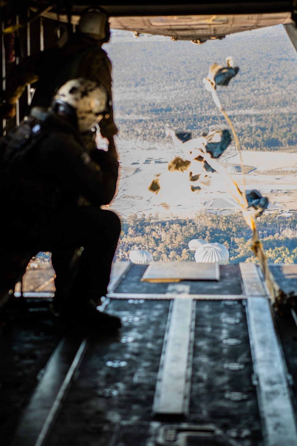 Air Force, Marine Corps, Army National Guard Airborne Operation Training