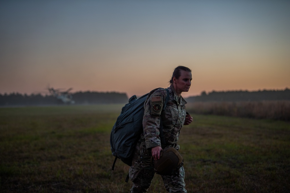 Air Force, Marine Corps, Army National Guard Airborne Operation Training