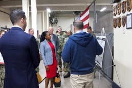 Deputy Assistant Secretary of the U.S. Navy (Financial Operations) Mobola Kadiri convenes three-day inventory accountability event on board Naval Station Mayport