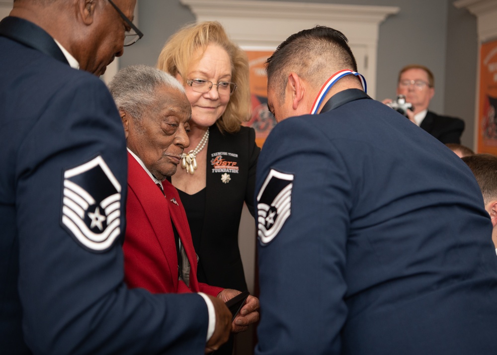 Whiteman EOD Airman recognized during Adopt a Warrior Banquet