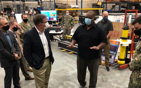 National Geospatial-Intelligence Agency Visits Naval Oceanography