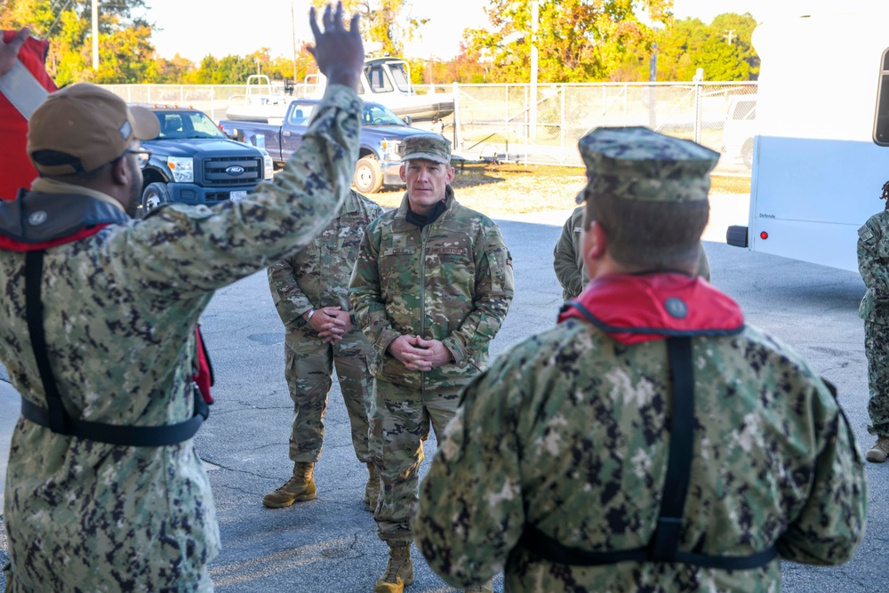 AMC/A4 Visit to Naval Weapons Station Charleston