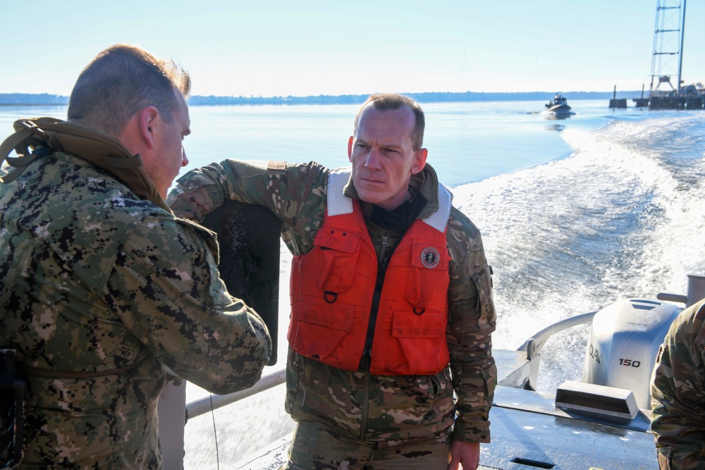 AMC/A4 Visit to Naval Weapons Station Charleston