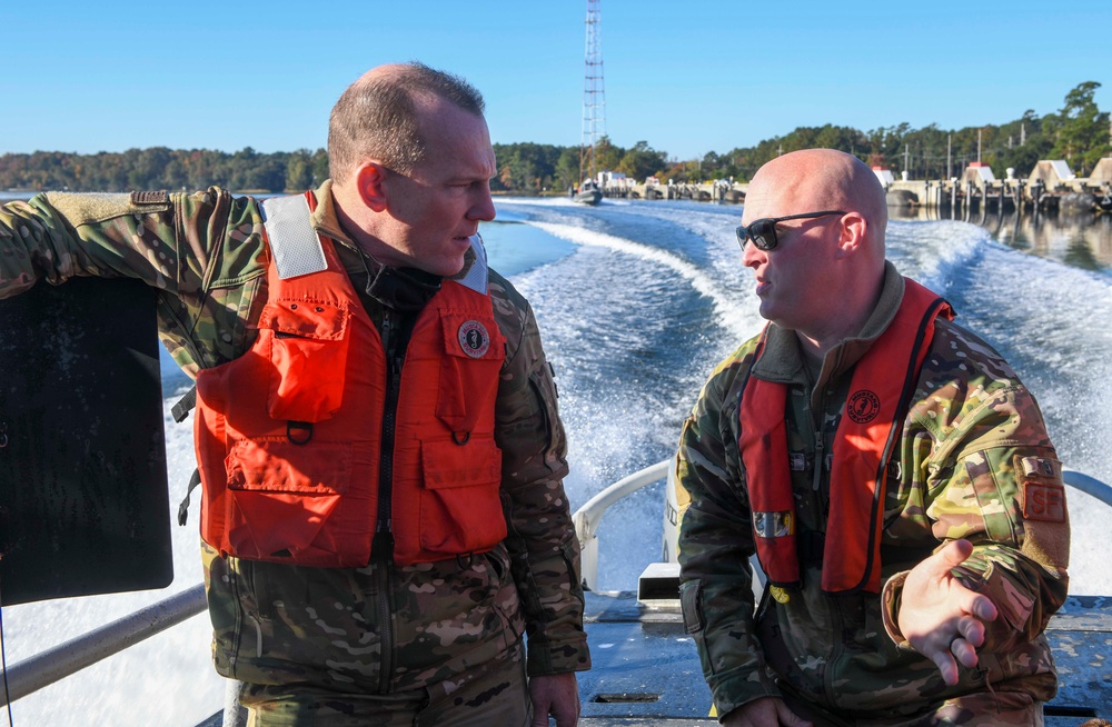 AMC/A4 Visit to Naval Weapons Station Charleston