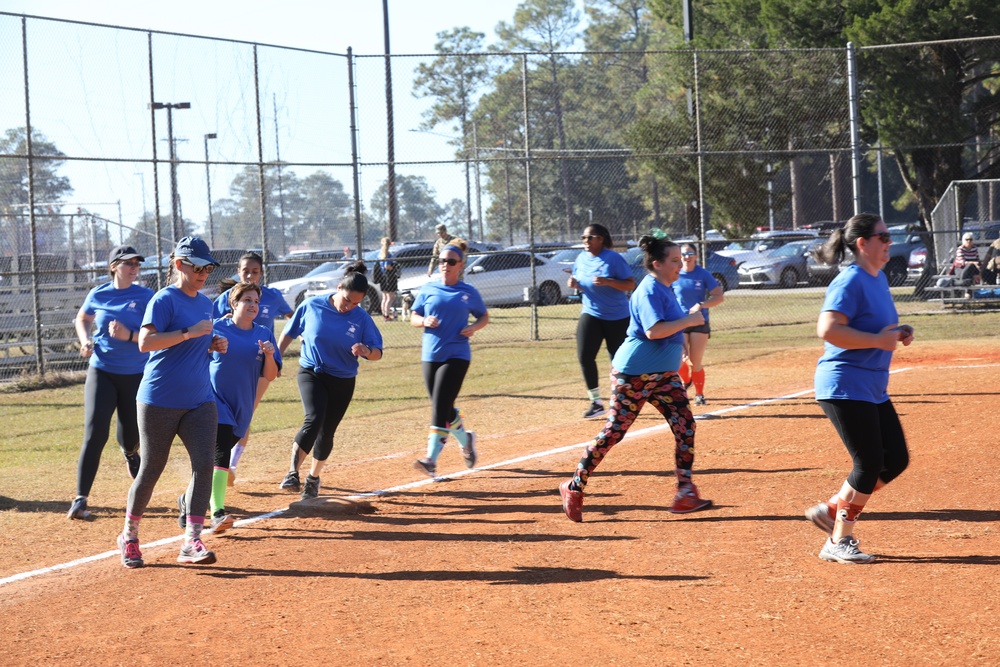 Marne Week 2021 spouse kickball