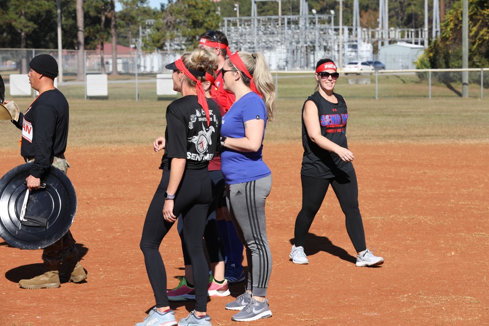 Marne Week 2021 spouse kickball