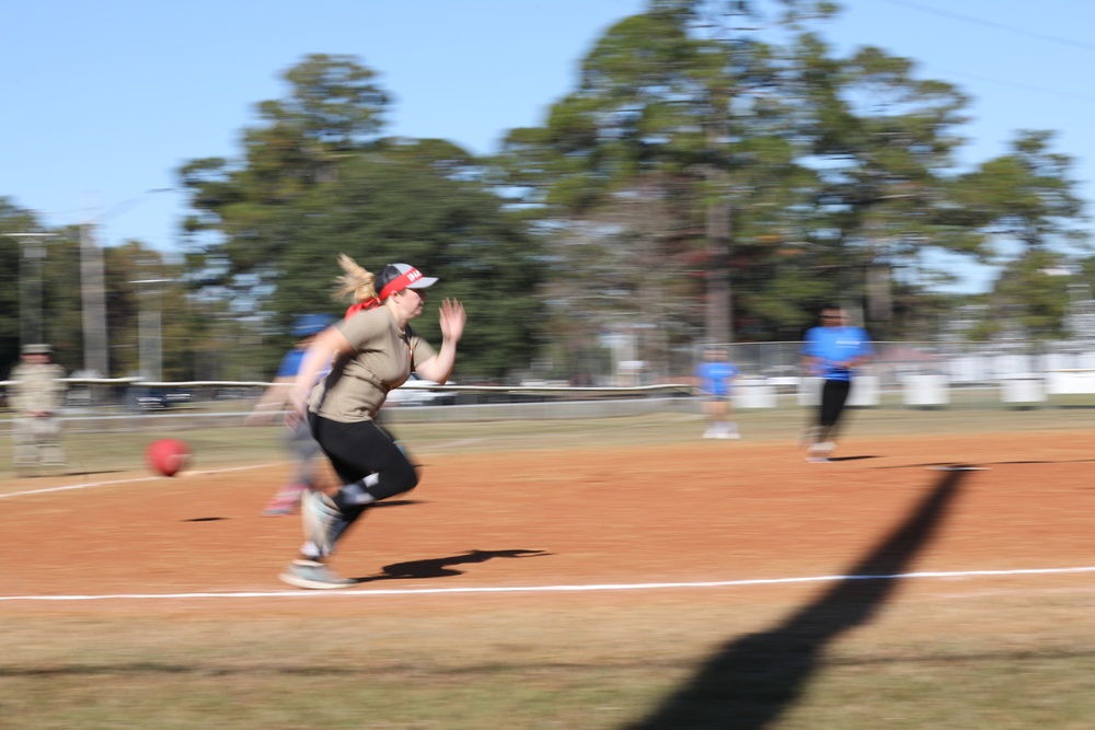 Marne Week 2021 spouse kickball