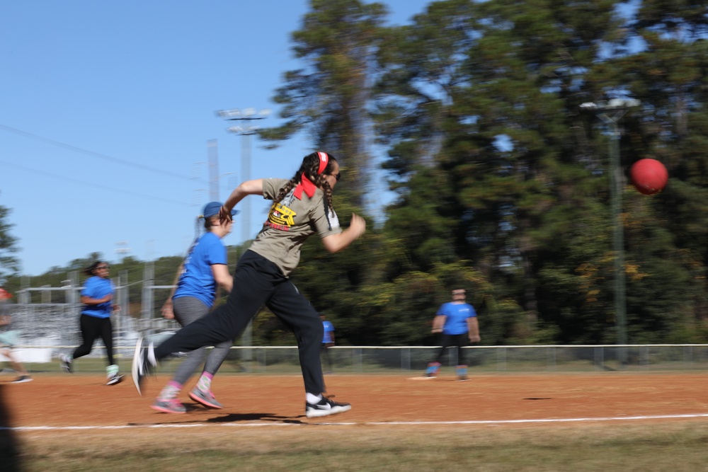 Marne Week 2021 spouse kickball