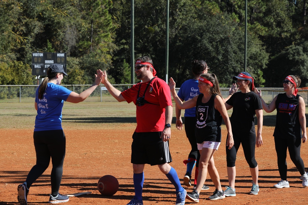 Marne Week 2021 spouse kickball