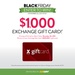 Exchange Giving Away $500,000 in Gift Cards on Black Friday