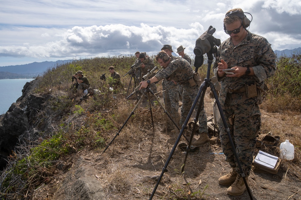 3/3 Snipers Conduct High Angle Shoot On MCBH