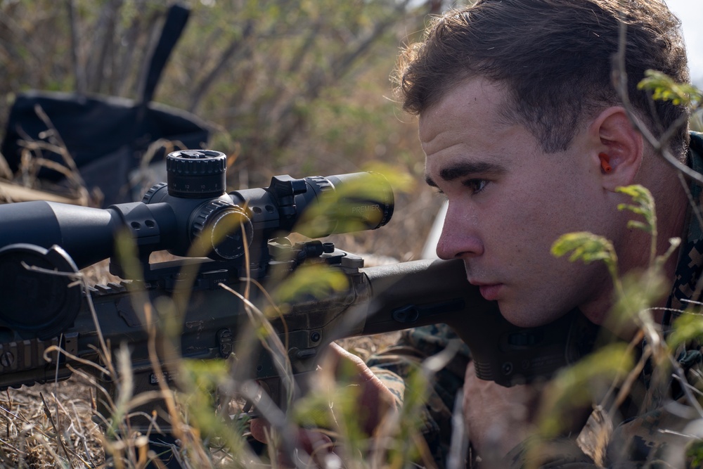 3/3 Snipers Conduct High Angle Shoot On MCBH