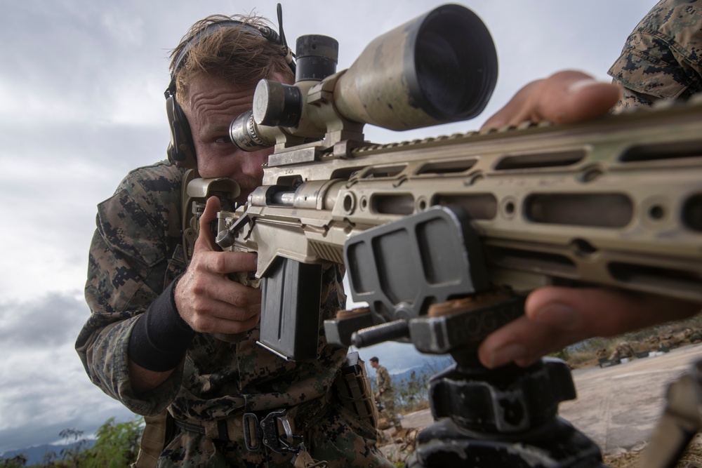 3/3 Snipers Conduct High Angle Shoot On MCBH