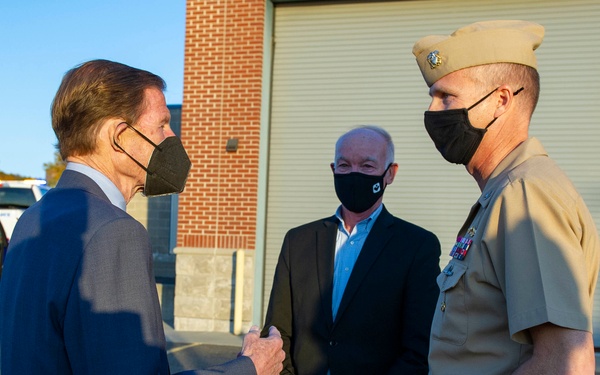 Deputy Secretary of Defense Tours SUBASE New London
