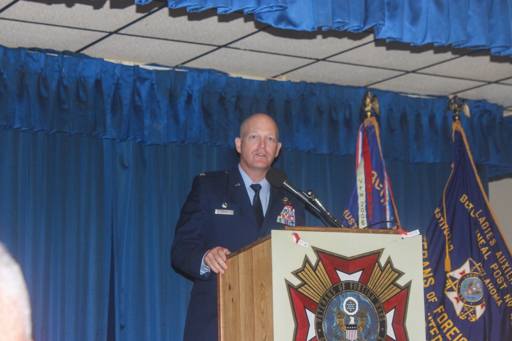 97th AMW, local VFW Post honor Veterans Day