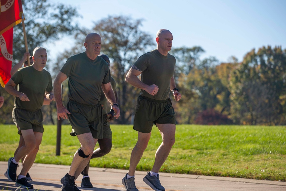 246th Marine Corps birthday run