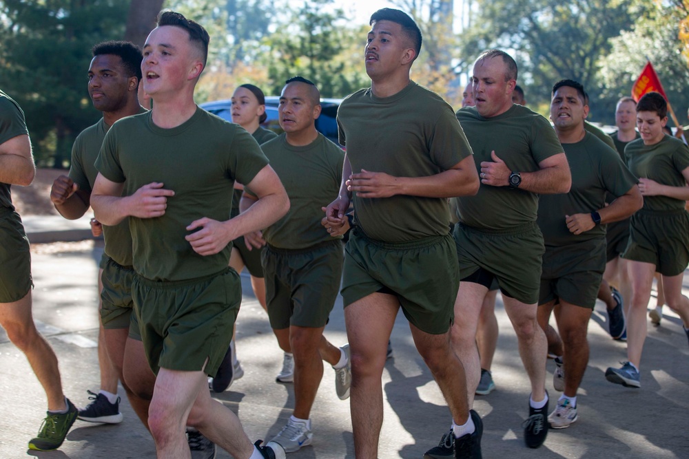 246th Marine Corps birthday run