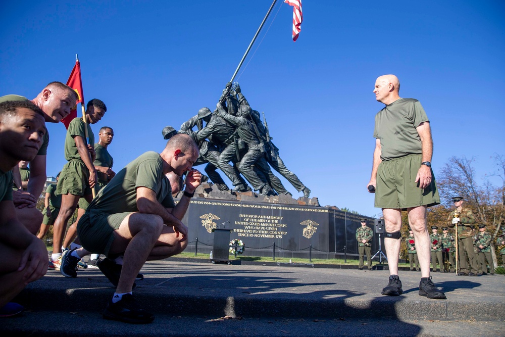 246th Marine Corps birthday run