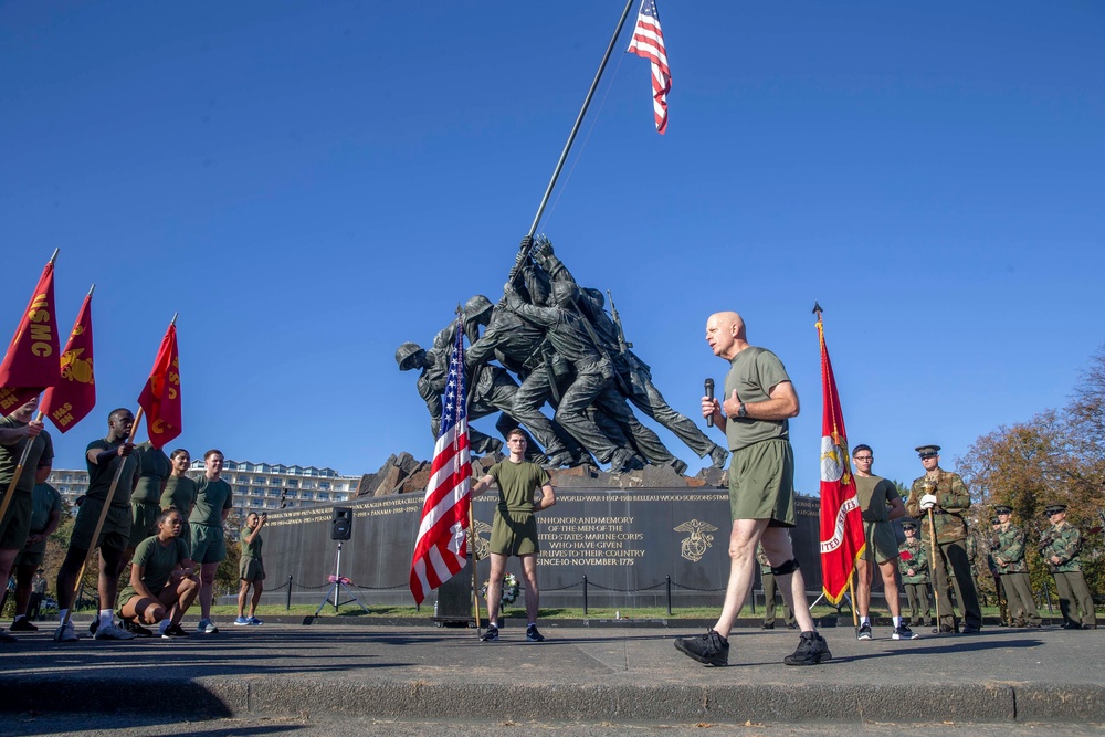 246th Marine Corps birthday run