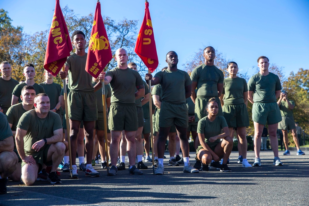 246th Marine Corps birthday run