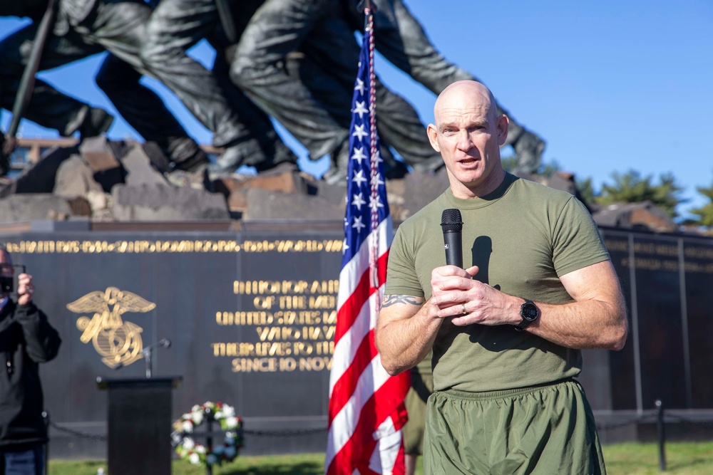 246th Marine Corps birthday run