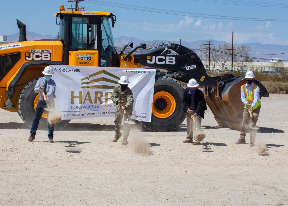 NAVFAC Officer in Charge of Construction China Lake Hosts Groundbreakings on Final Two FY2020 Earthquake Recovery Projects to Rebuild/Repair Earthquake Damaged Research Facilities