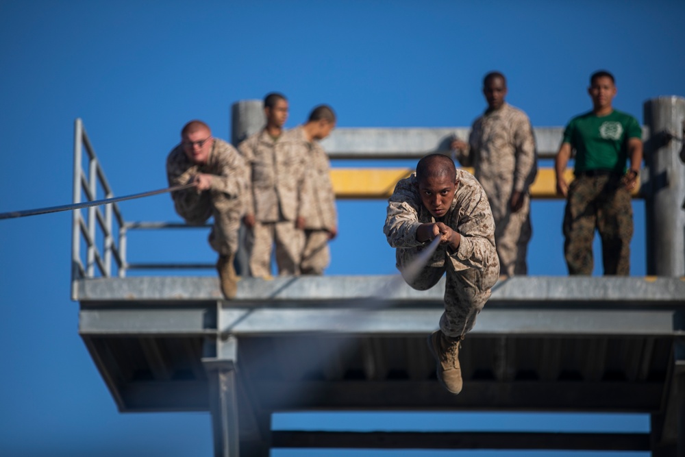 Alpha Company Confidence Course