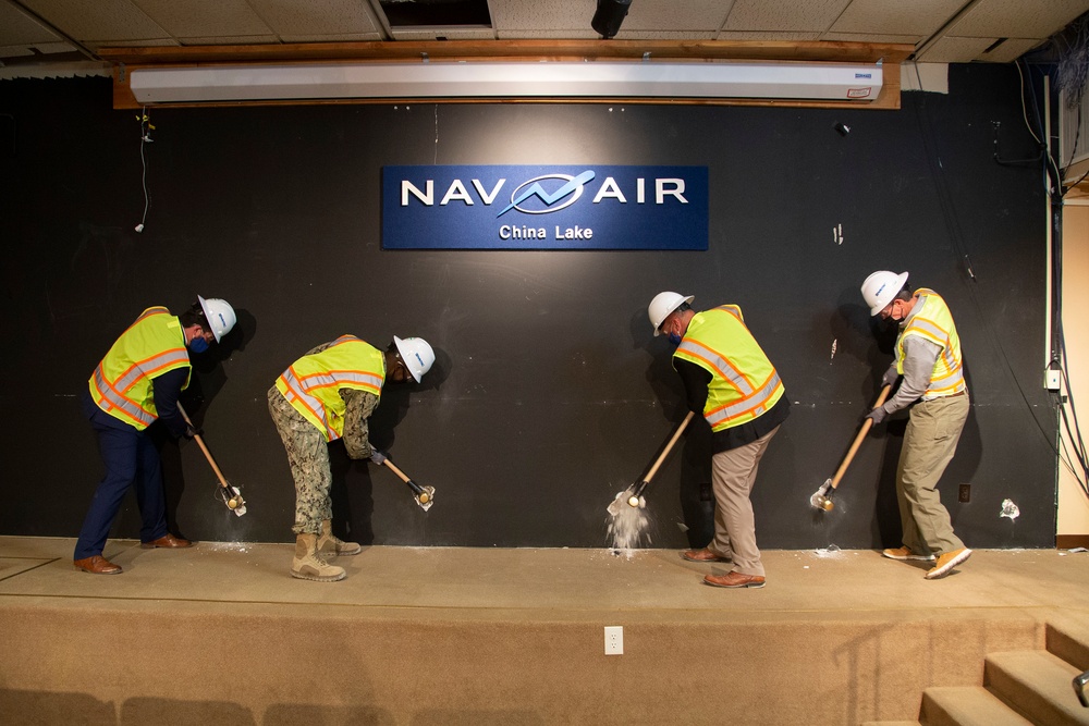 NAVFAC Officer in Charge of Construction China Lake Hosts Groundbreakings on Final Two FY2020 Earthquake Recovery Projects to Rebuild/Repair Earthquake Damaged Research Facilities