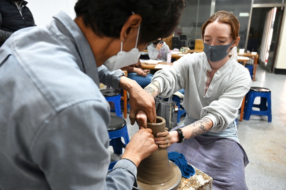 Cultural experience shapes pottery and friendship