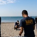 CFAY Sailors pick up trash at the annual Zushi Beach clean-up