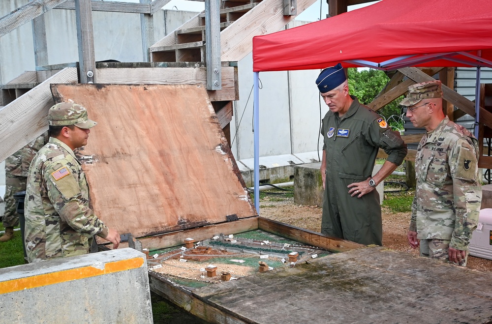 Gen. Sloane visits Iron Dome