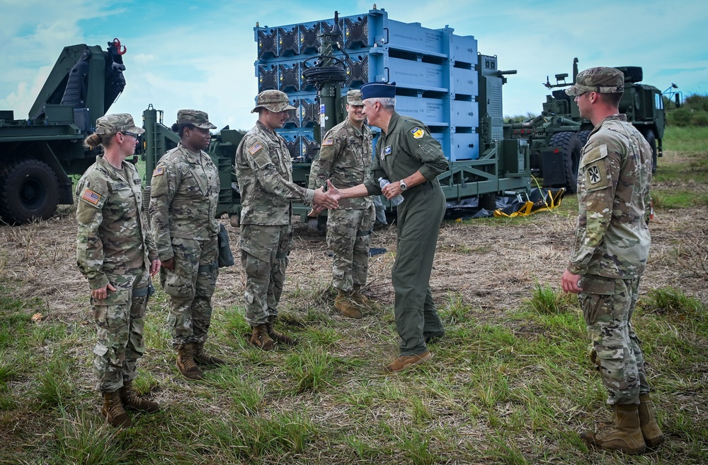 Gen. Sloane visits Iron Dome