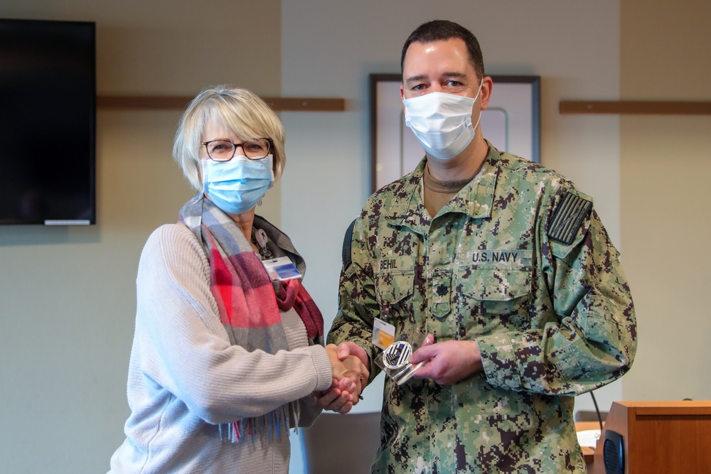 Spokane MRT departs Providence Sacred Heart Medical Center