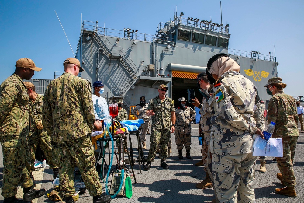 USS Hershel "Woody" Williams hosts Women, Peace, and Security in Djibouti