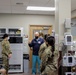 U.S. Air Force Airmen arrive at Benefis Health System in Great Falls, Montana