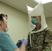 U.S. Air Force Airmen arrive at Benefis Health System in Great Falls, Montana