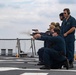 USS Higgins small arms training.