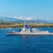 Future USS Daniel Inouye Honors the Islands While Transiting to New Home