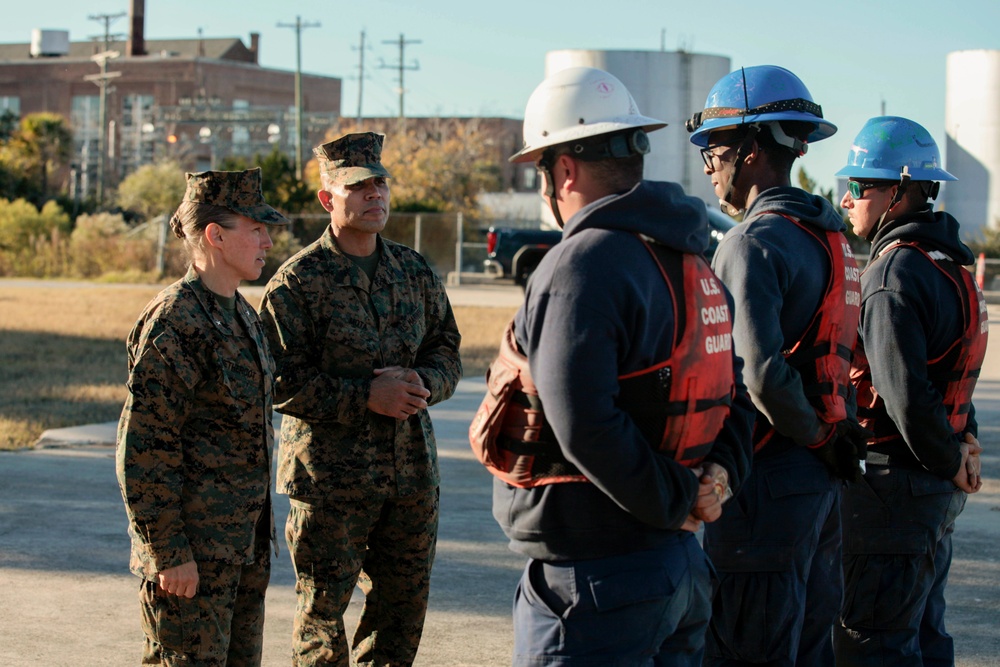 Parris Island Awards U.S. Coast Guard Cutter Anvil