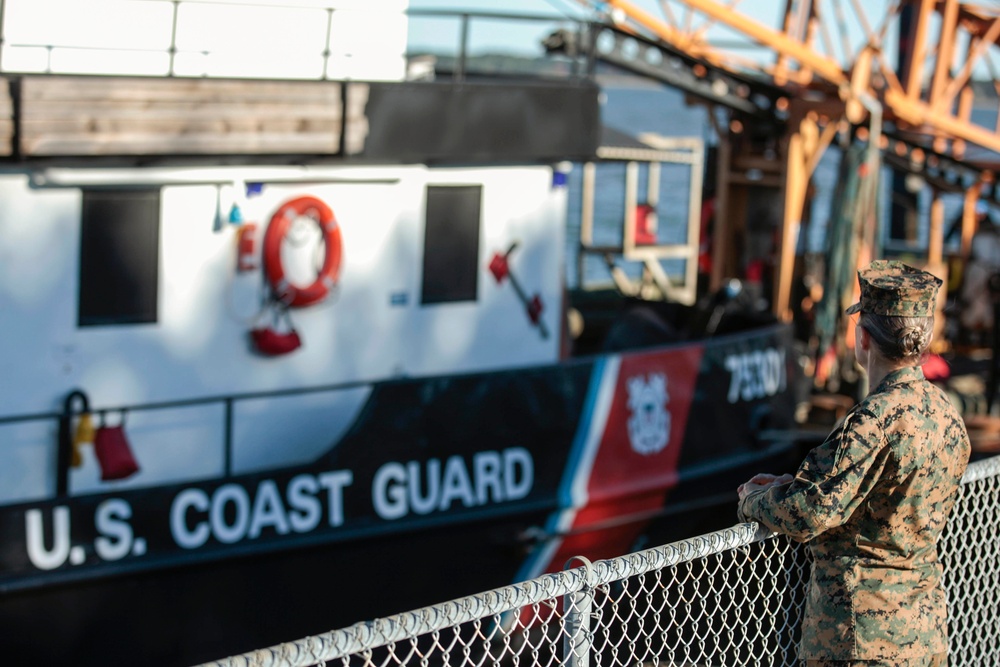 Parris Island Awards U.S. Coast Guard Cutter Anvil