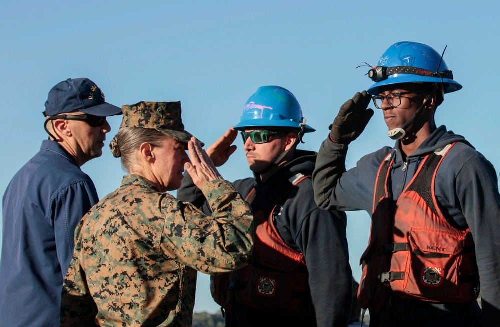 Parris Island Awards U.S. Coast Guard Cutter Anvil