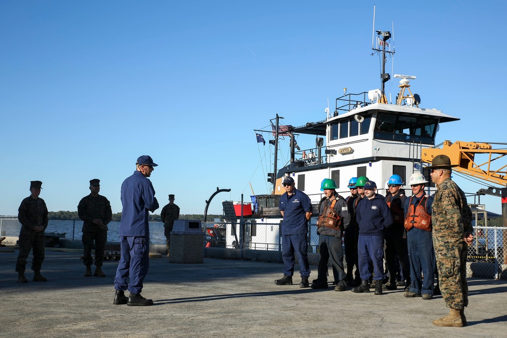 Parris Island Awards U.S. Coast Guard Cutter Anvil