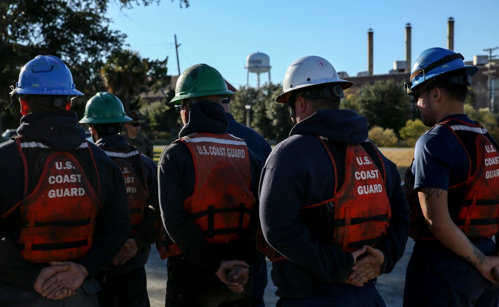 Parris Island Awards U.S. Coast Guard Cutter Anvil