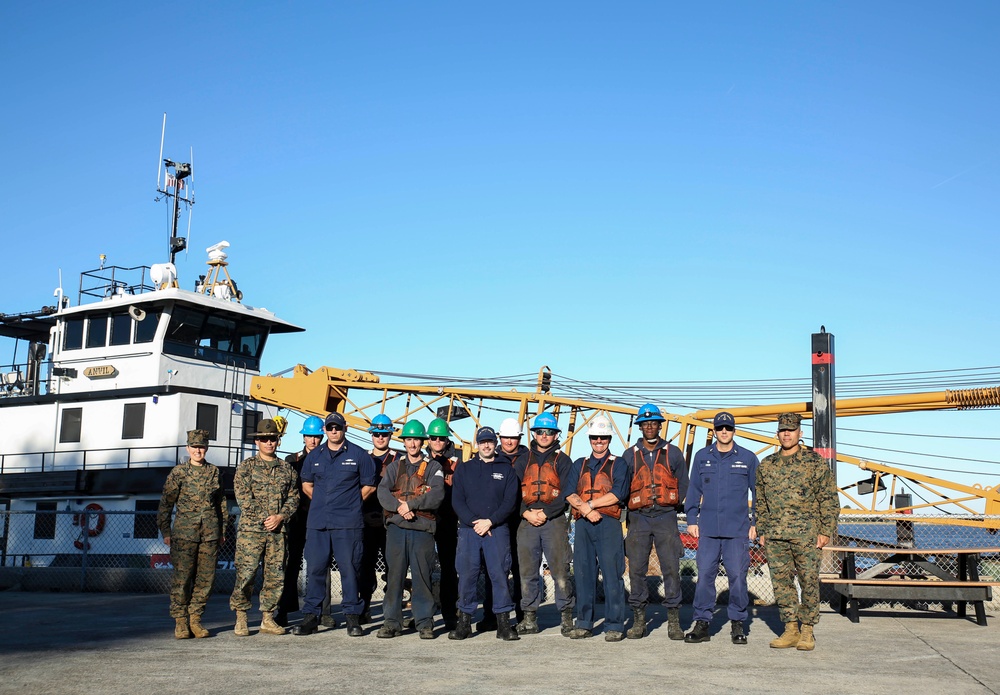 Parris Island Awards U.S. Coast Guard Cutter Anvil