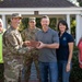 Retired Col. Petry Brick Dedication