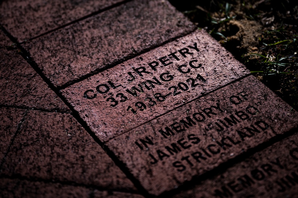 Retired Col. Petry Brick Dedication