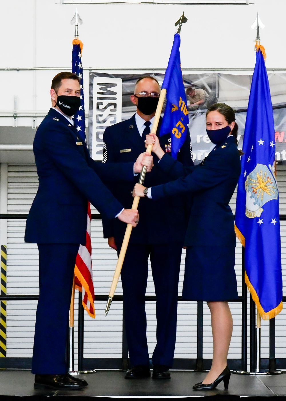 VanDenBroeke assumes command of 910th Civil Engineer Squadron