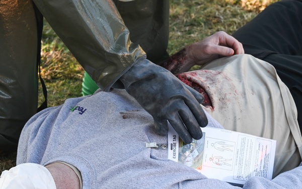 JBLE conducts mass casualty exercise